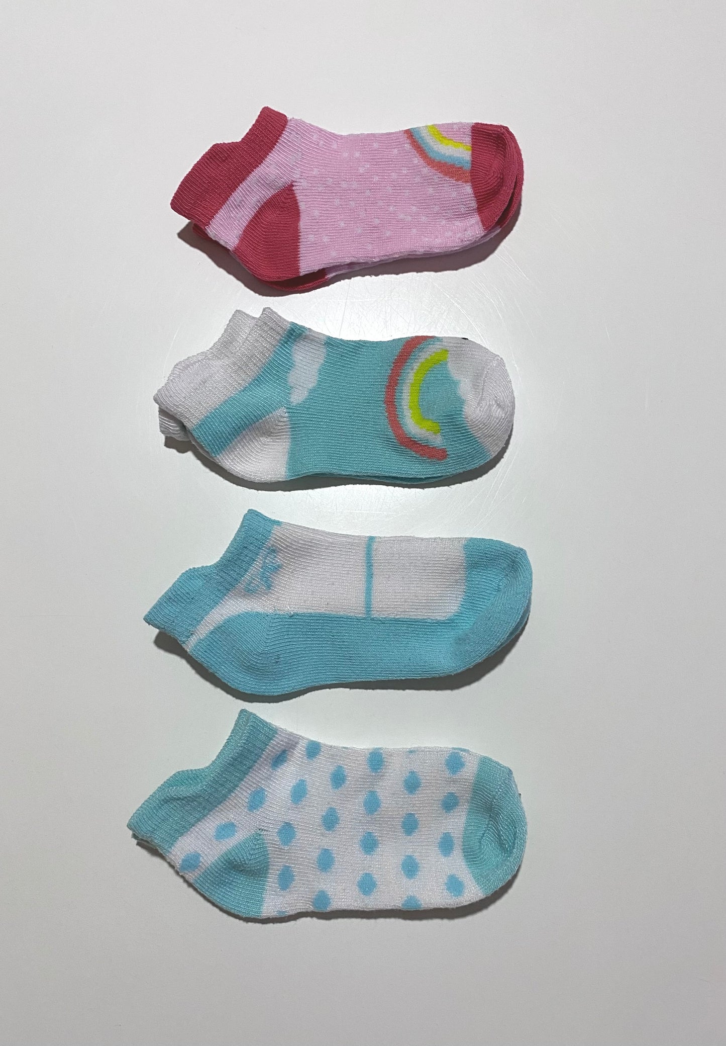 3-6 mois | Ensemble de 4 paires de bas à la cheville