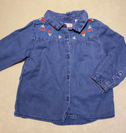 2-3 ans | Chemise en denim Zara