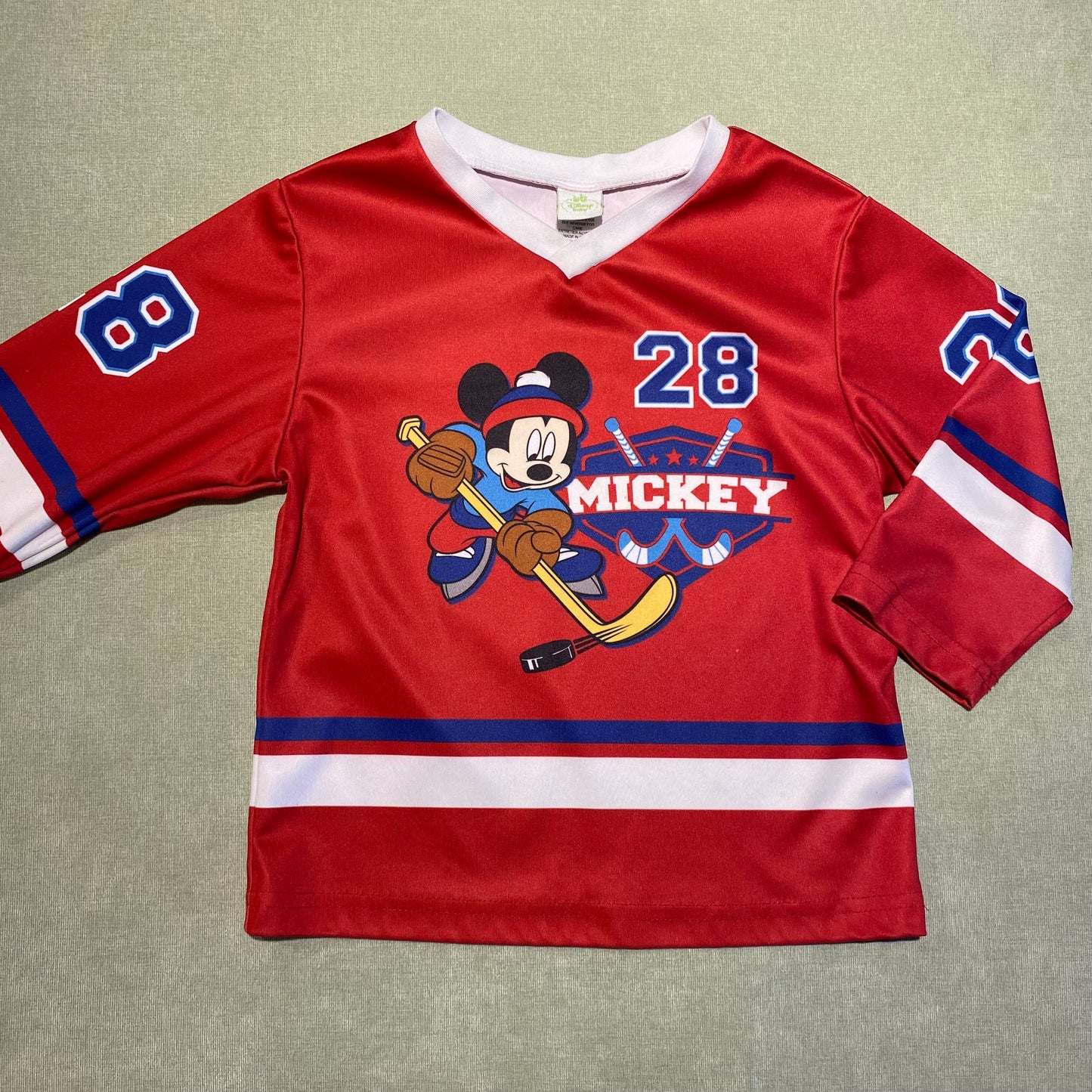 18-24 mois | Chandail style hockey Disney Baby