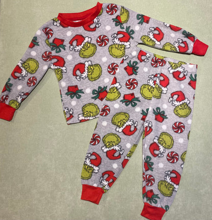 2 ans | Pyjama deux pièces en polar The Grinch