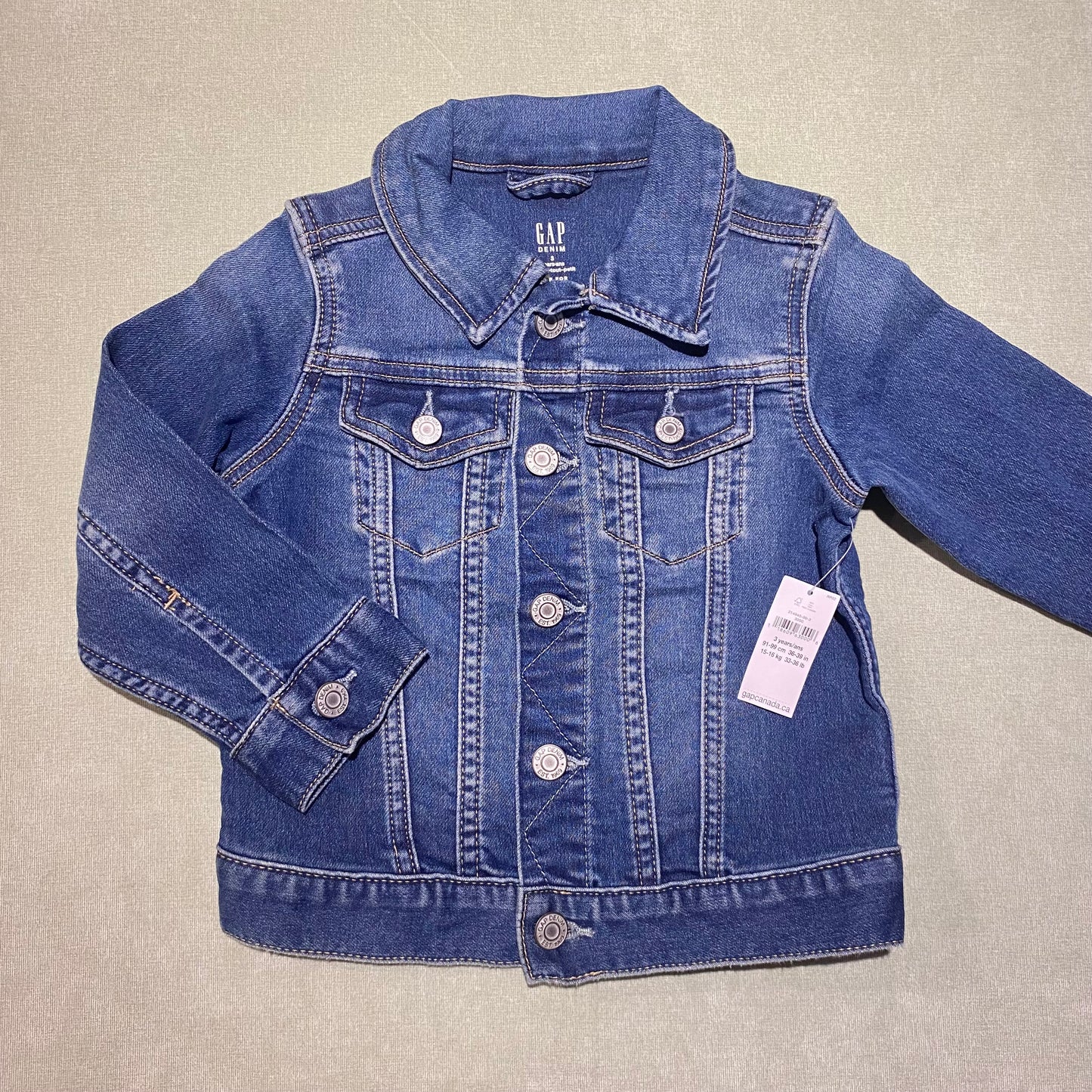 3 ans | Veste en jeans GAP (Neuf)
