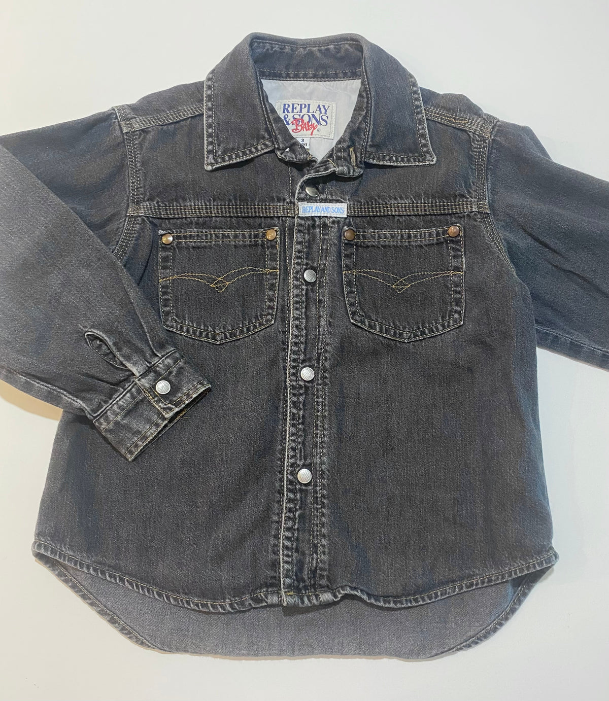 3 ans | Chemise en denim Replay & Sons
