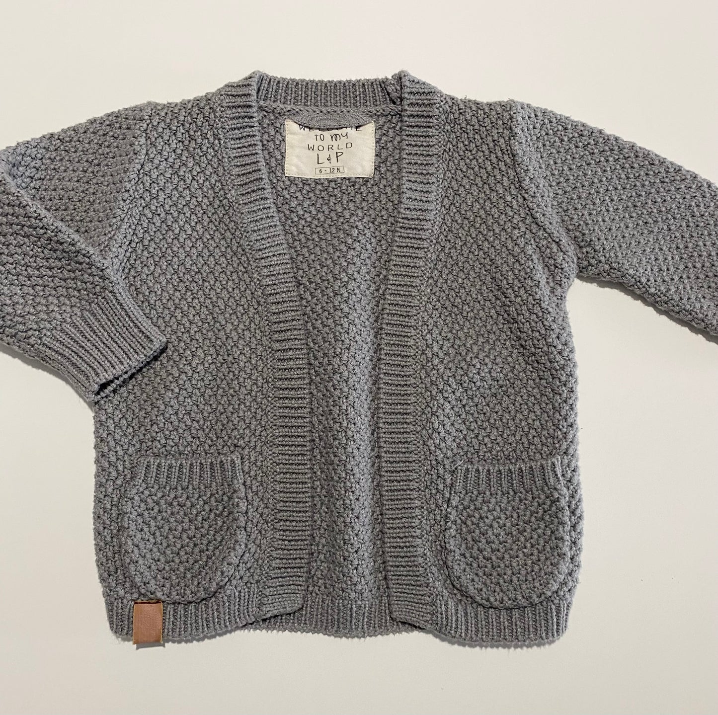 6-12 mois | Veste en tricot L&P Apparel