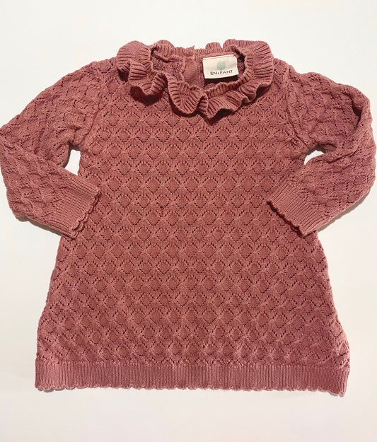 6-9 mois | Robe en tricot EN•FANT