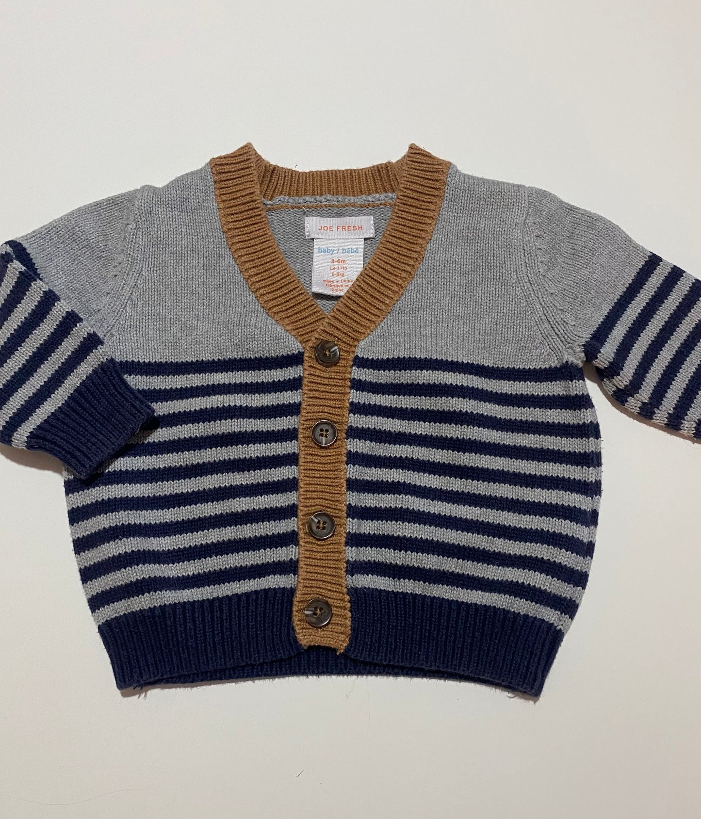 3-6 mois | Veste en tricot Joe Fresh