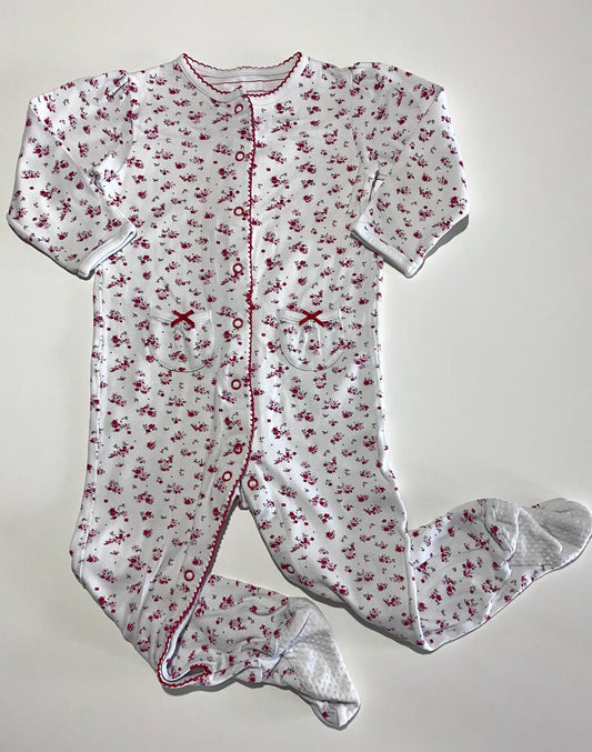 18-24 mois | Pyjama à pattes fleuri