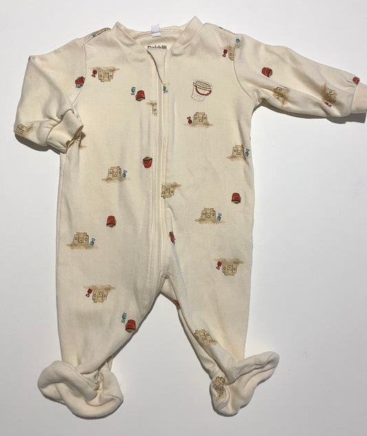 3 mois | Pyjama à pattes Pekkle