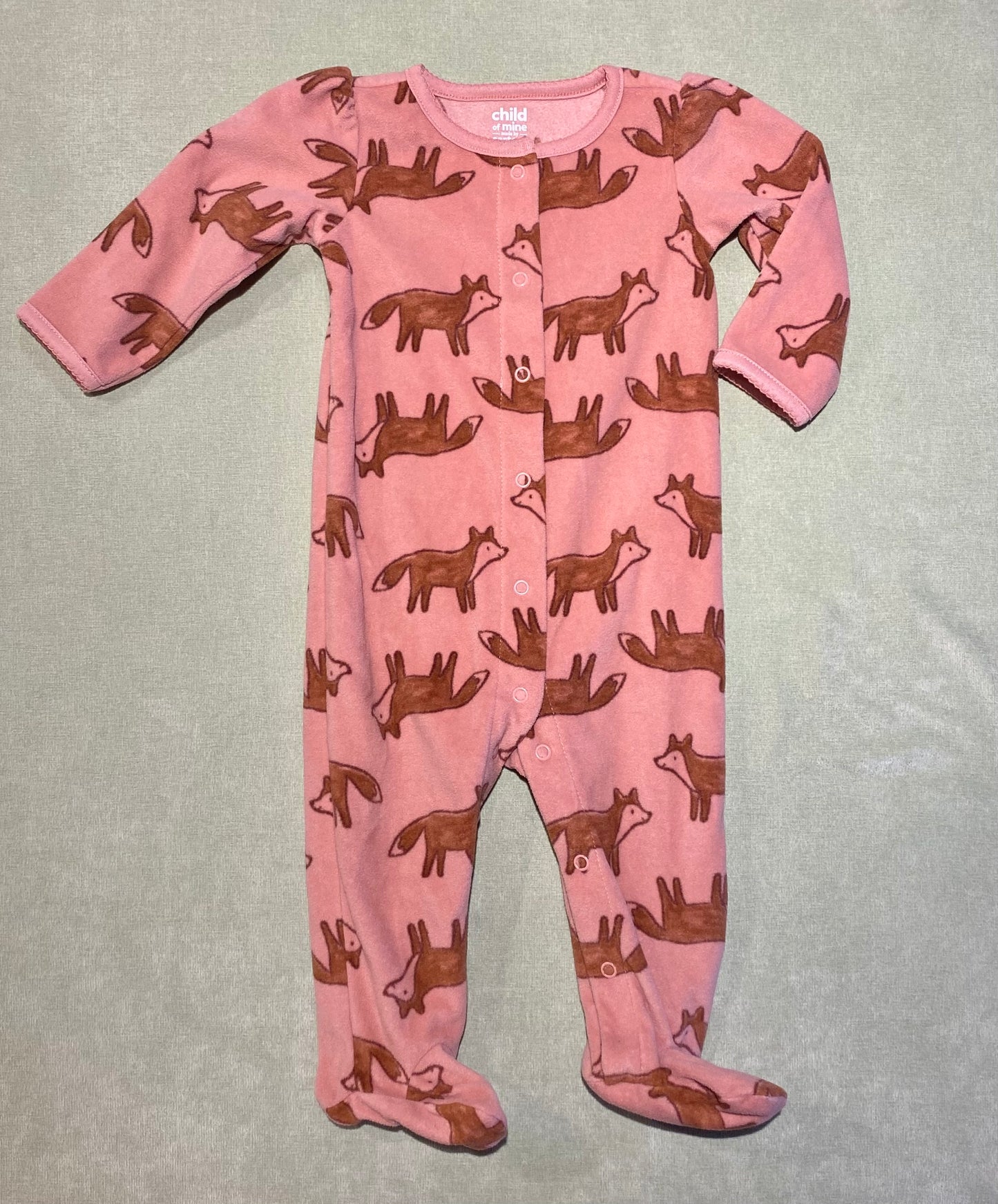 6-9 mois | Pyjama à pattes en polar Carter’s