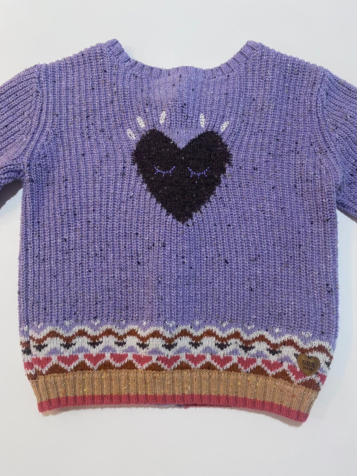18-24 mois | Veste en tricot Souris Mini (Étiquette avec nom à l’intérieur)