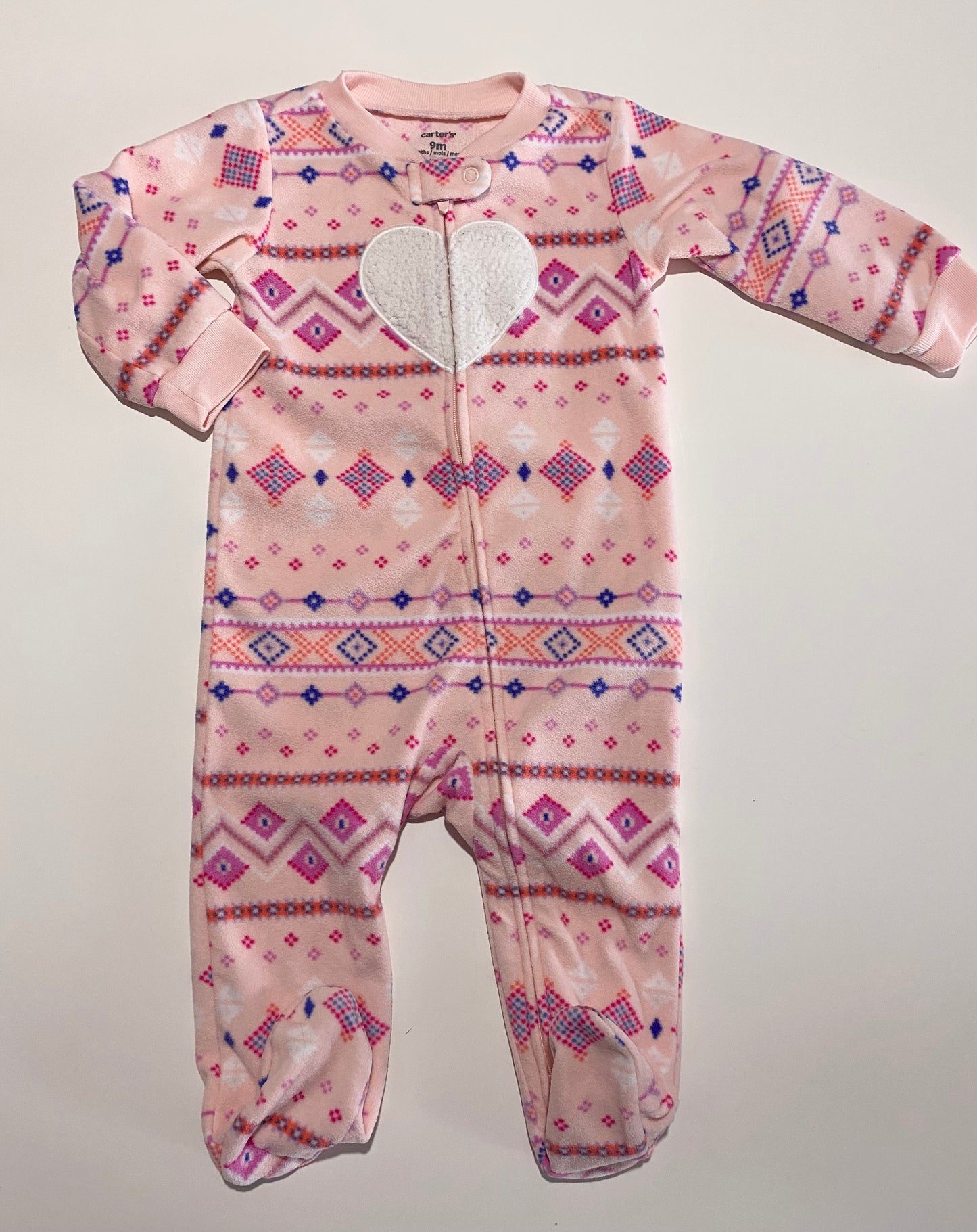 6-9 mois | Pyjama à pattes en polar Carter’s