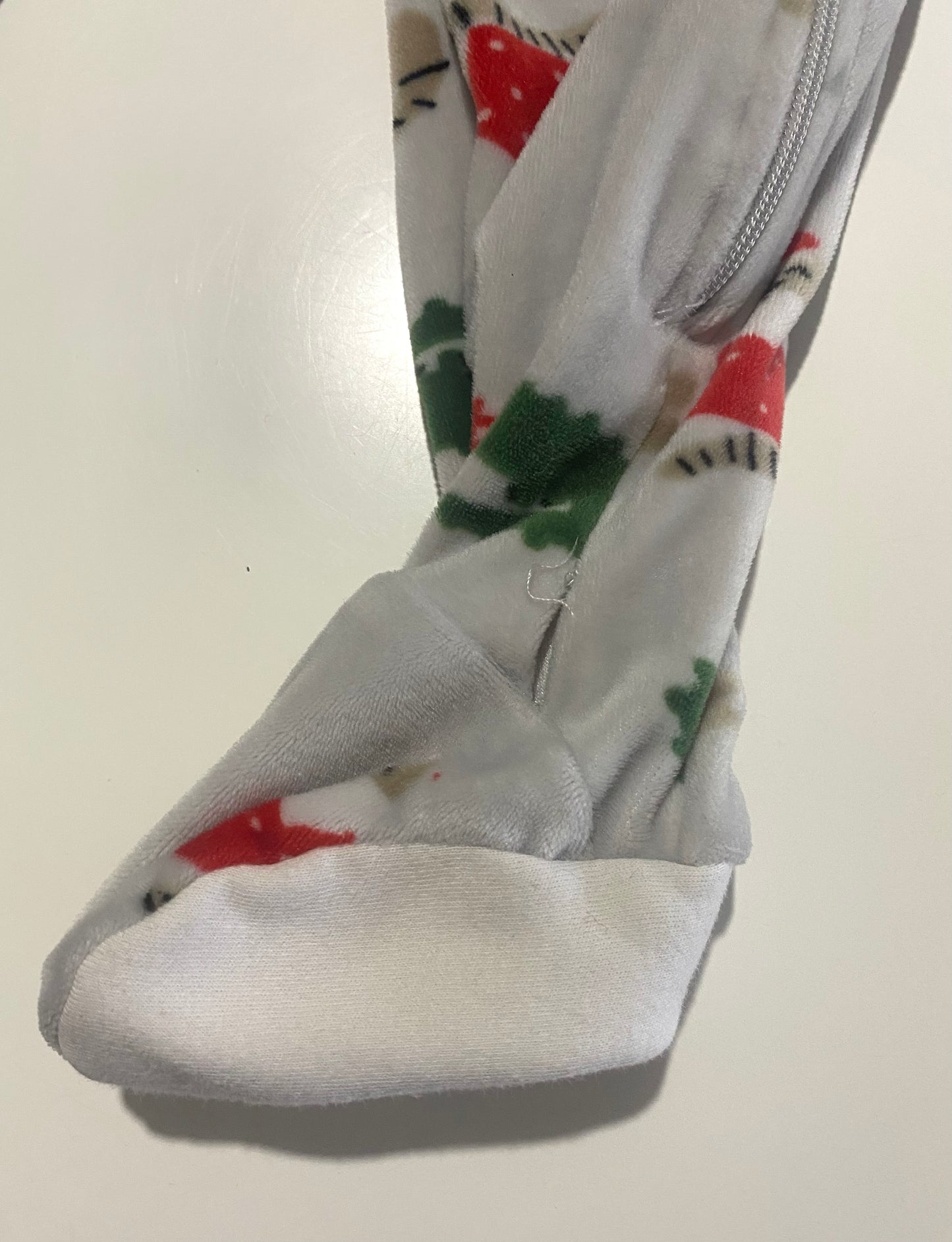 6-9 mois | Pyjama à pattes en velours Gagou Tagou (Imparfait)