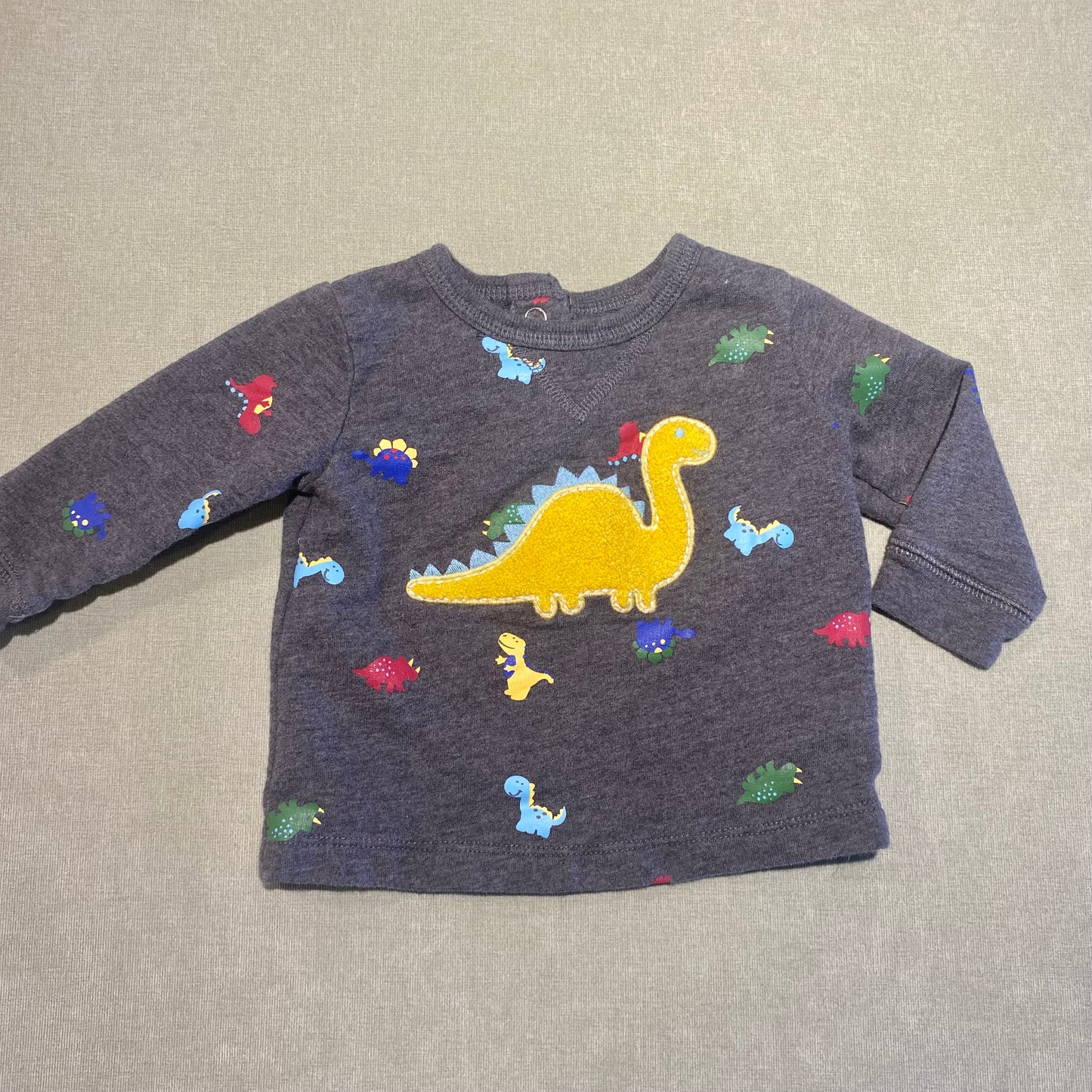0-3 mois | Chandail à motif de dinosaures