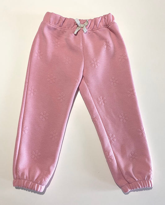 3-4 ans | Jogging avec fleurs brodées