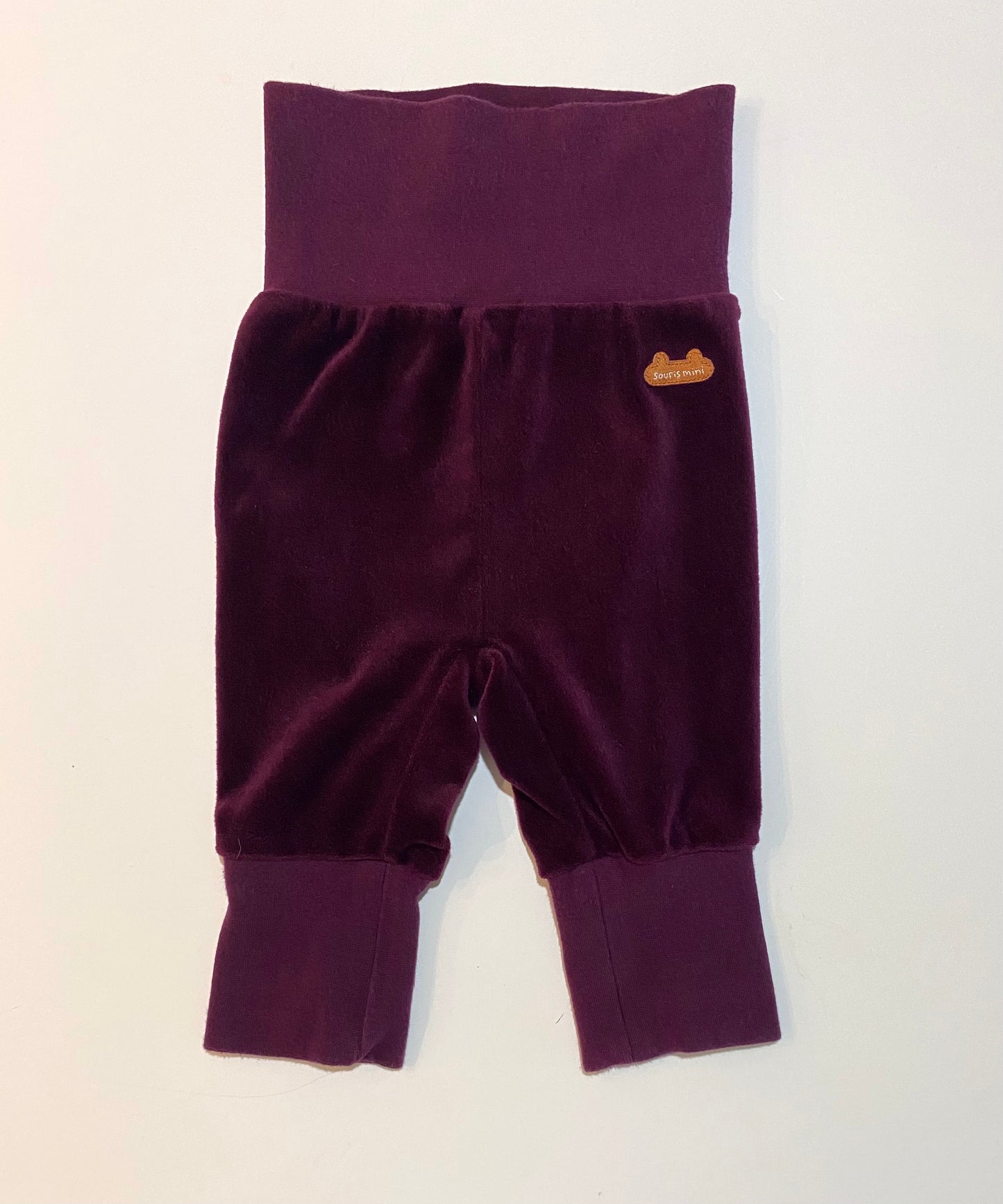 0-6 mois | Pantalon évolutif en velours Souris Mini