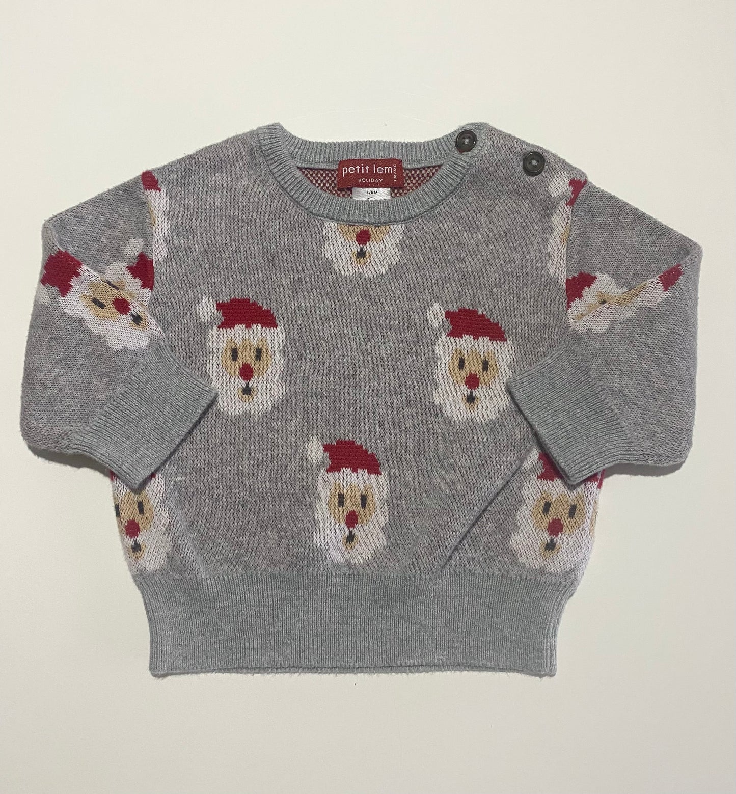 3-6 mois | Chandail en tricot Petit Lem