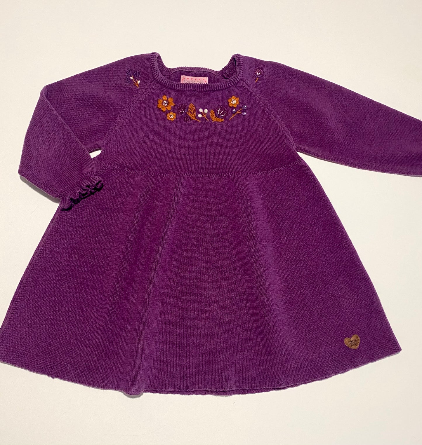 12-18 mois | Robe en tricot Souris Mini