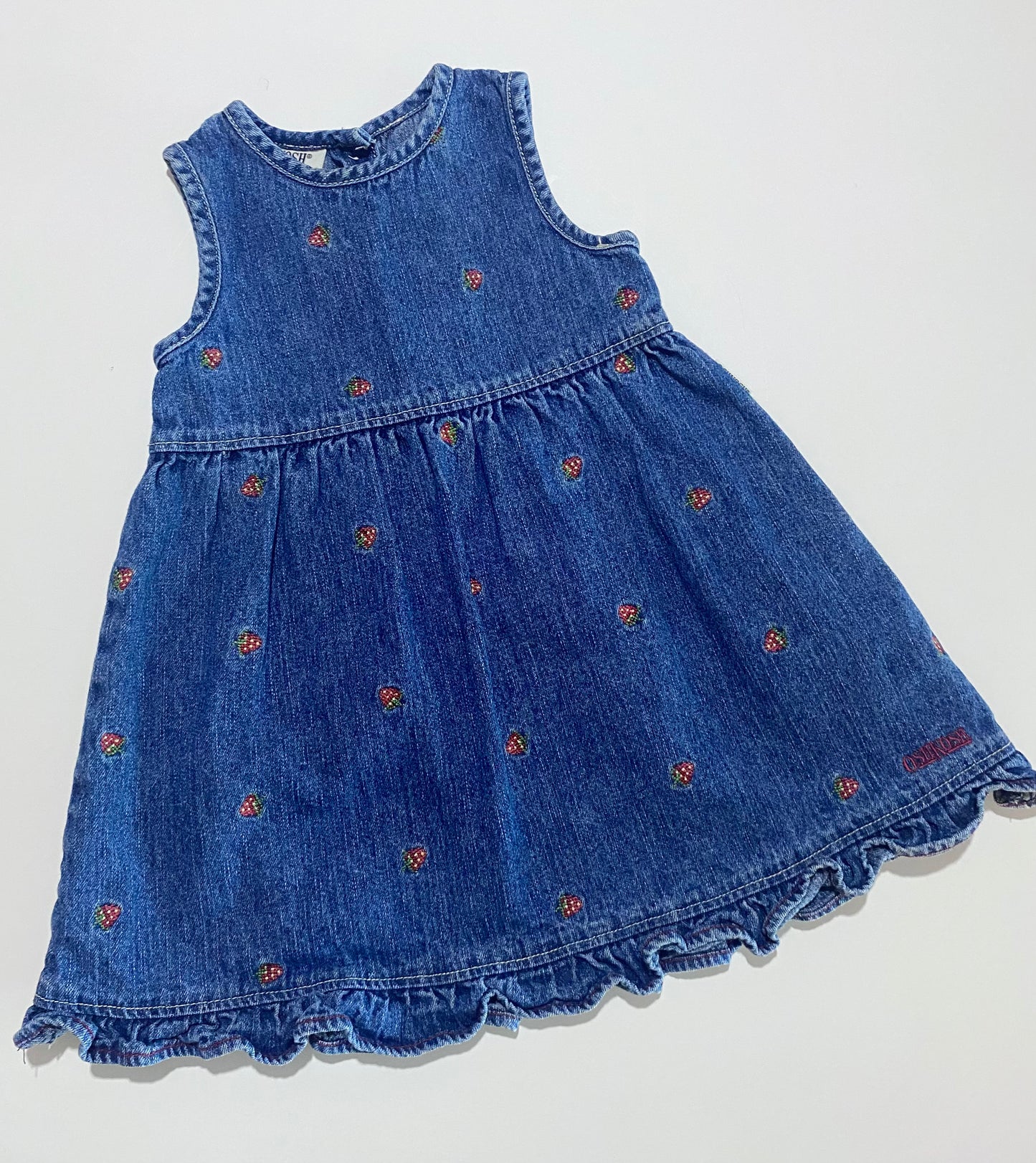 12-18 mois | Robe en jeans OshKosh (Fait Grand)