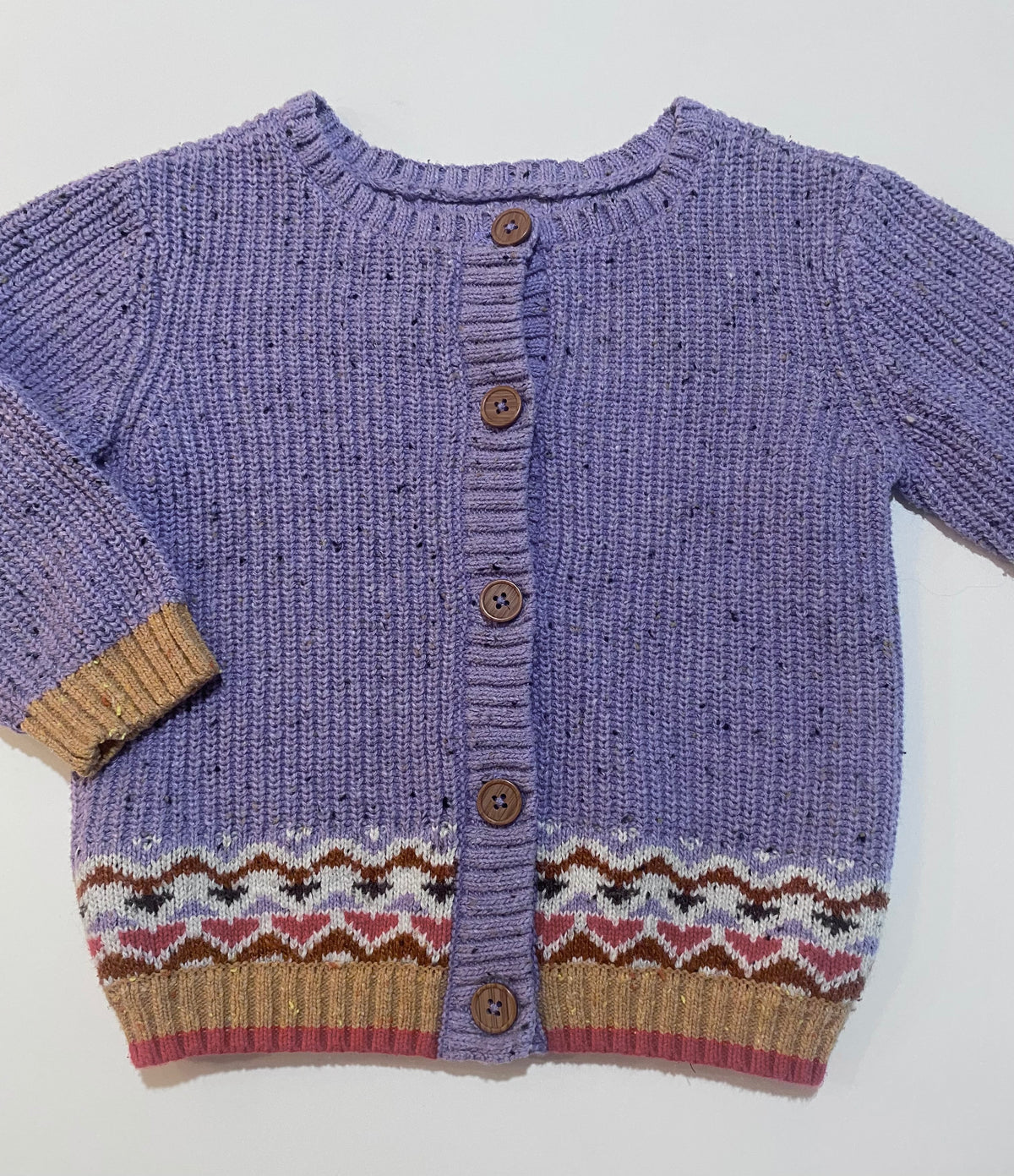 18-24 mois | Veste en tricot Souris Mini (Étiquette avec nom à l’intérieur)