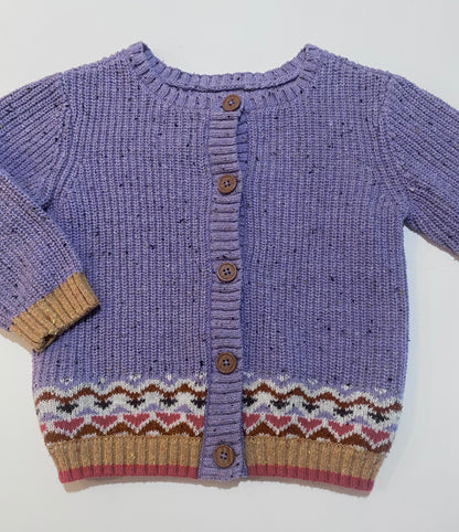 18-24 mois | Veste en tricot Souris Mini (Étiquette avec nom à l’intérieur)