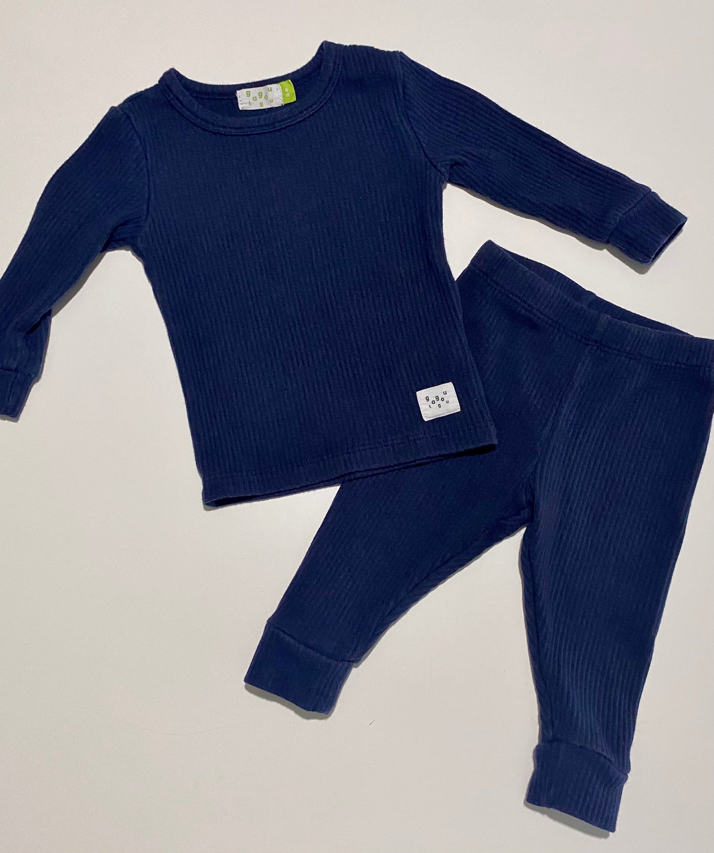 3-6 mois | Ensemble côtelé Gagou Tagou