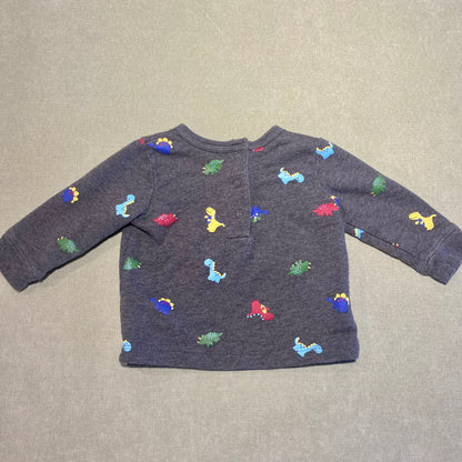 0-3 mois | Chandail à motif de dinosaures