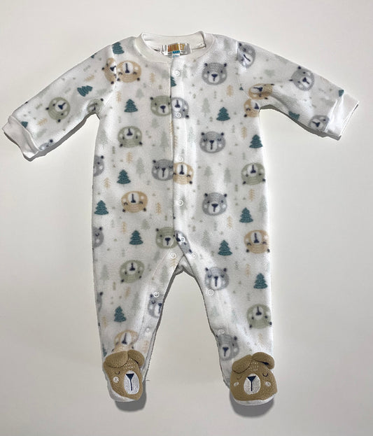 0-3 mois | Pyjama à pattes en polar Monkey Bars