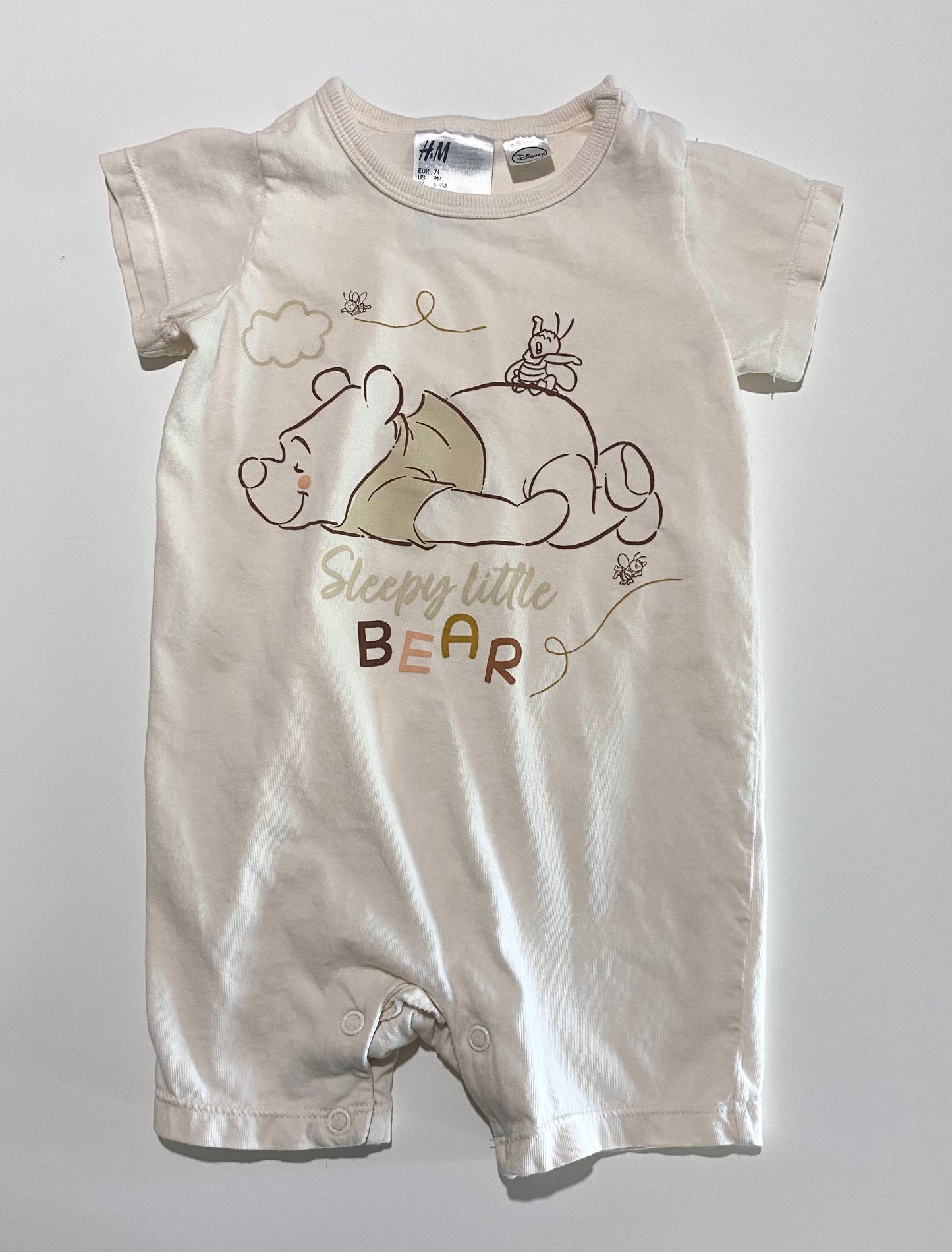 6-9 mois | Pyjama une pièce H&M x Winnie L’ourson