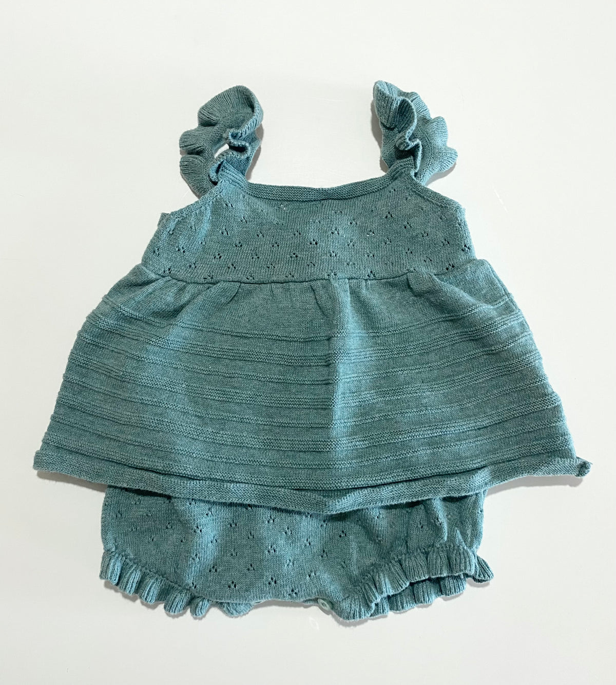 3-6 mois | Barboteuse en tricot Stitch & Bean
