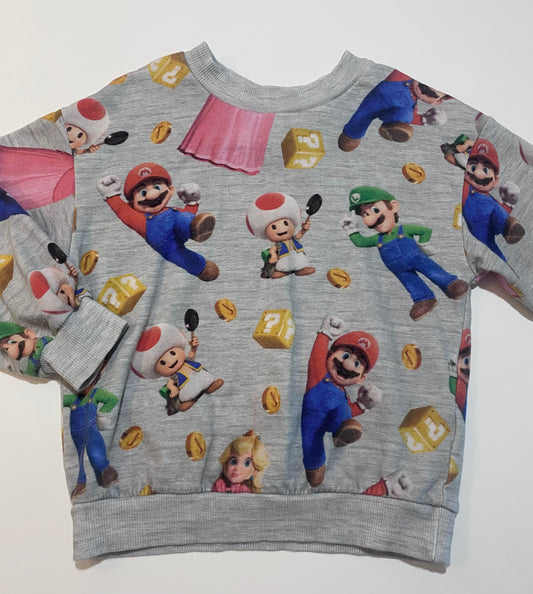 4-6 ans | Chandail H&M x Mario Bros