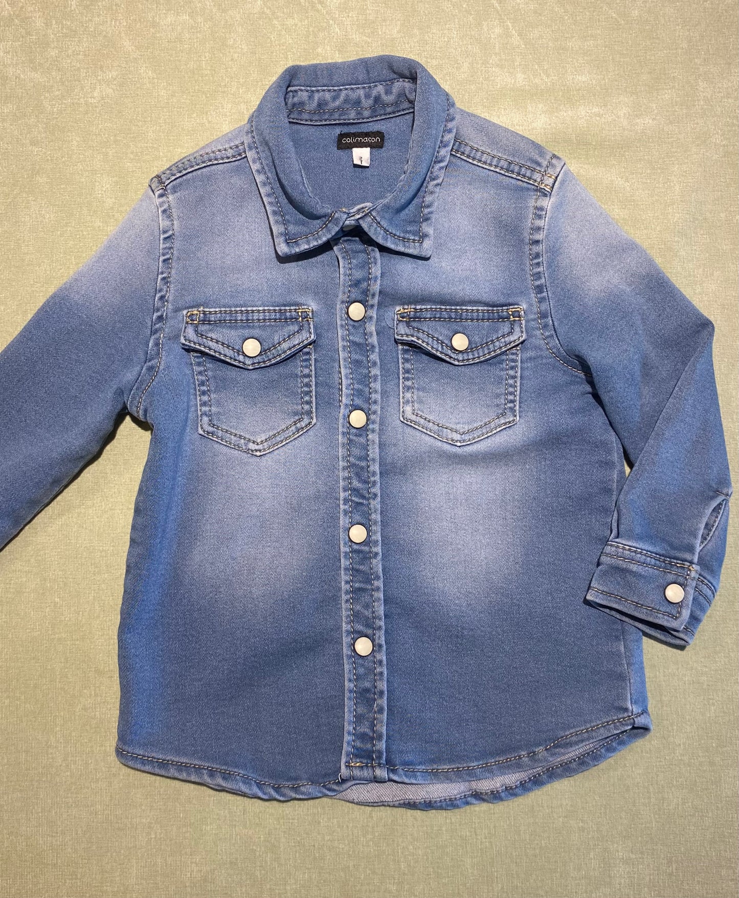 2 ans | Chemise en denim épais Colimaçon