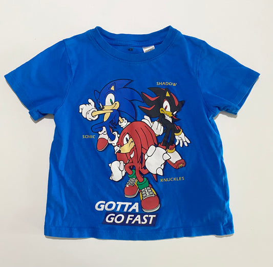 18-24 mois | T-shirt H&M x Sonic