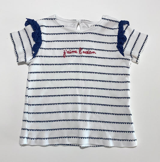 2-3 ans | T-shirt côtelé Zara