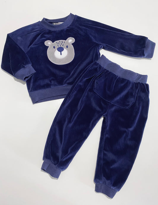 9-12 mois | Ensemble en velours Mick Mack