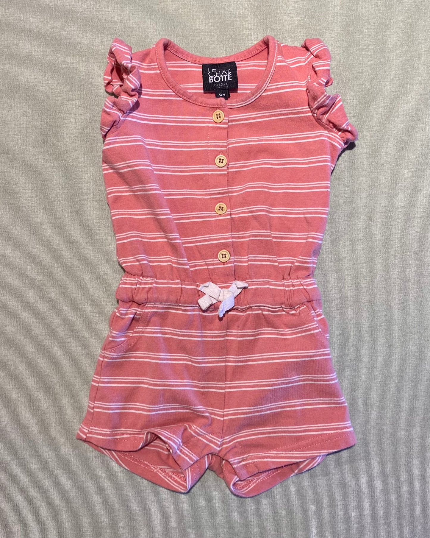 0-3 mois | Combinaison short Le Chat Botté