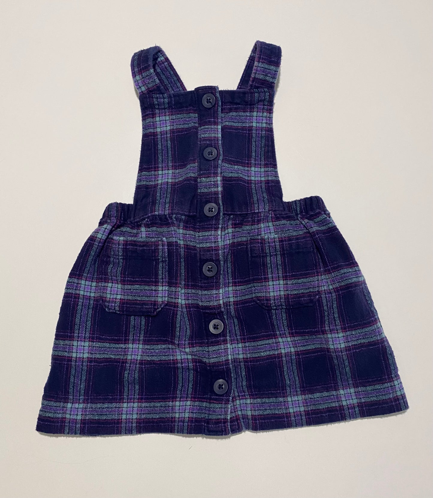 18-24 mois | Robe salopette en flanelle GAP