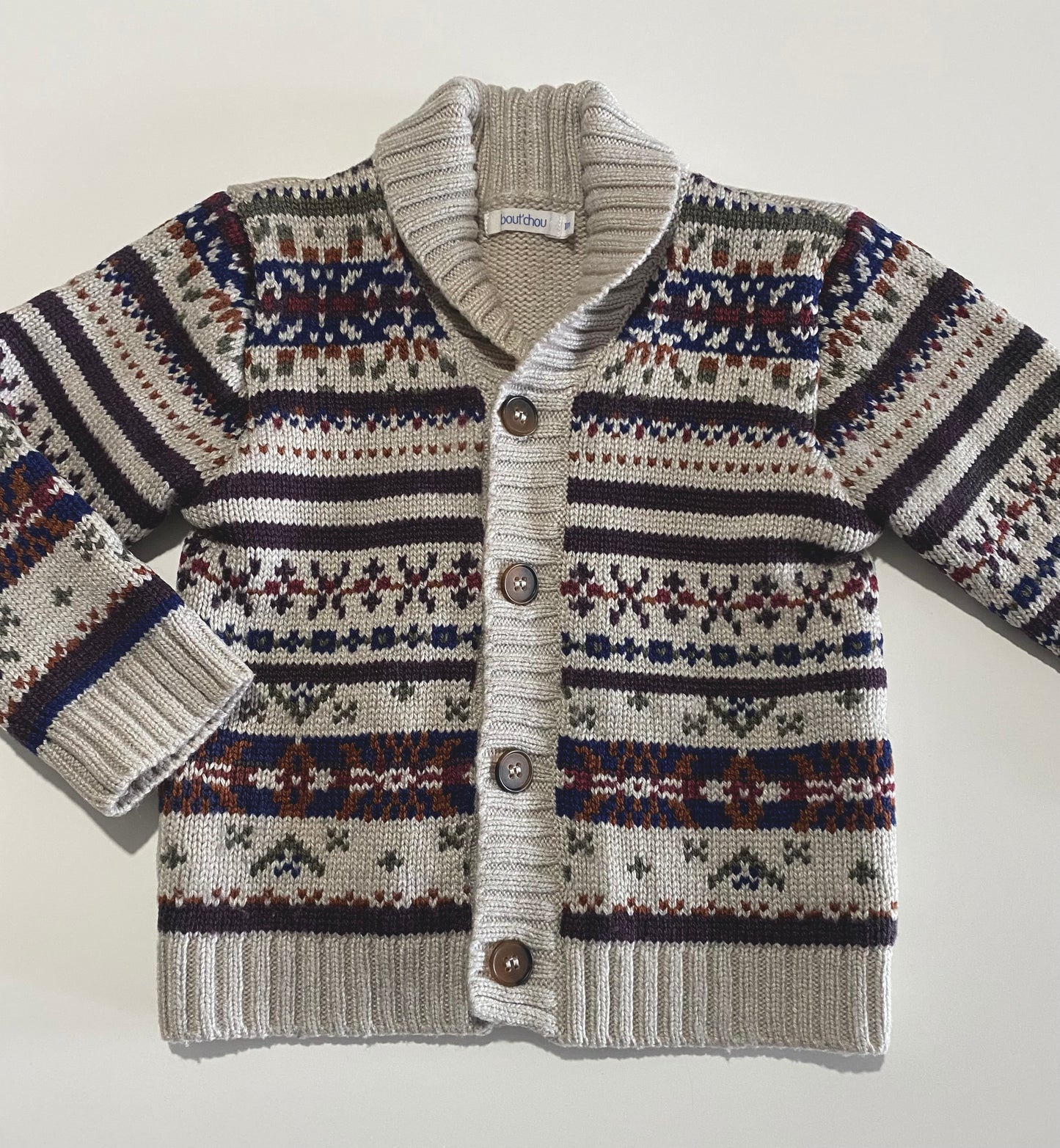 12-18 mois | Veste en tricot Bout’chou