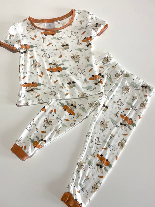 2 ans | Pyjama deux pièces léger Très Beau et Belle