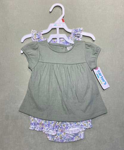 9-12 mois | Ensemble 3 morceaux Carter’s (Neuf)