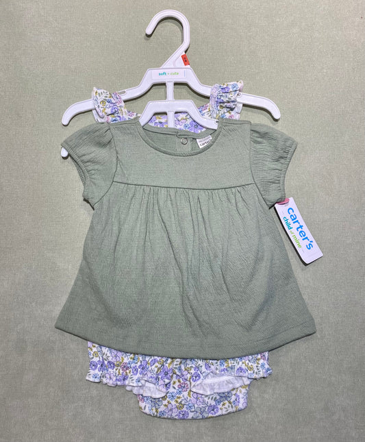 9-12 mois | Ensemble 3 morceaux Carter’s (Neuf)