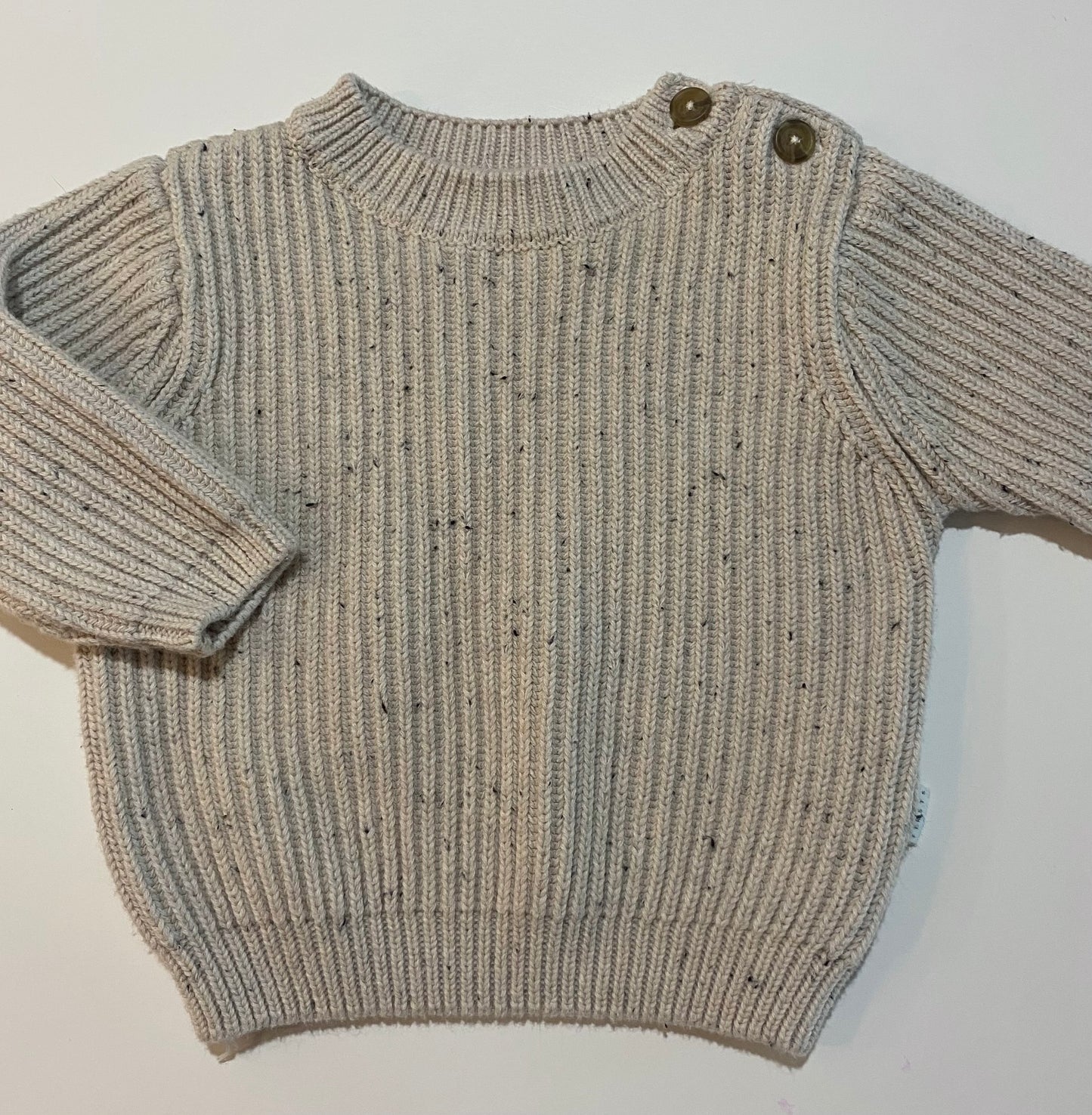 3-6 mois | Chandail en tricot Firsts by Petit Lem