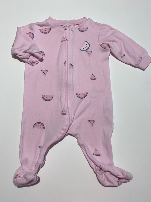3 mois | Pyjama à pattes Pekkle (Mousseux)