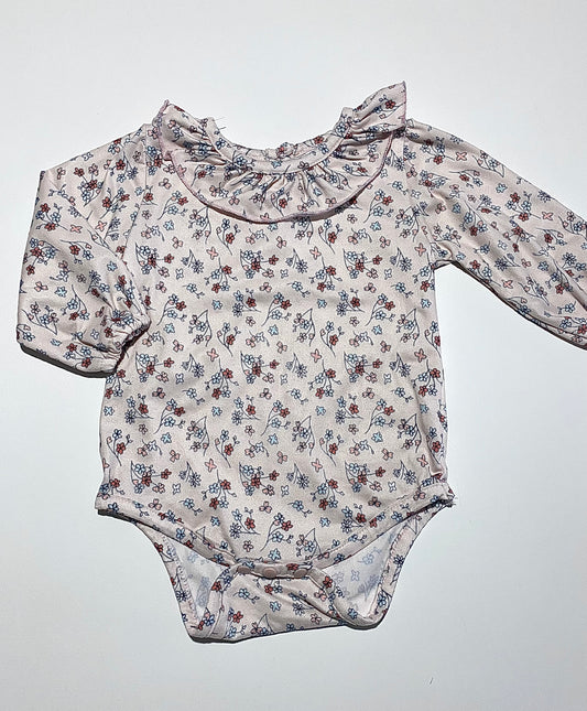 0-3 mois | Cache-couche fleuri