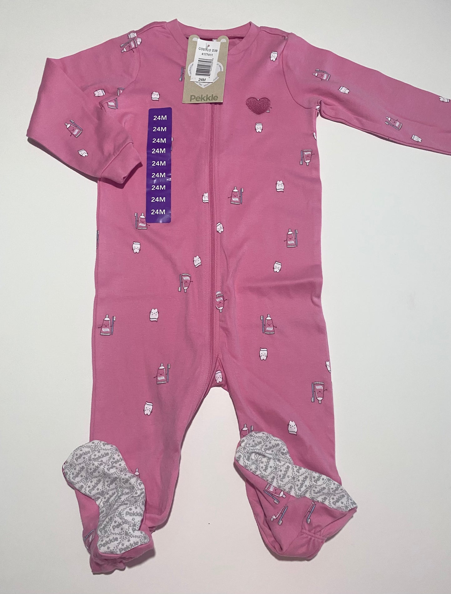 24 mois | Pyjama à pattes Pekkle (Neuf)