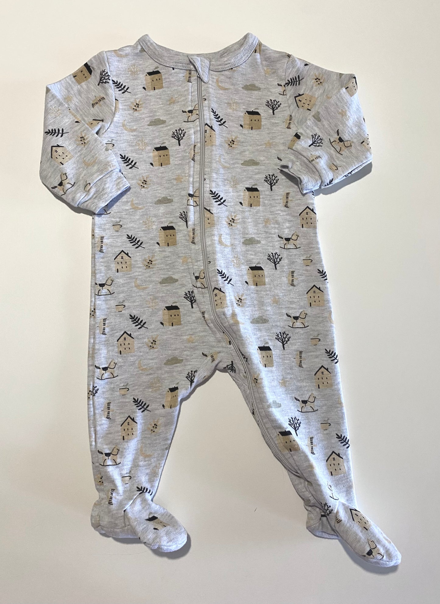 3-6 mois | Pyjama à pattes Roche Ciseaux