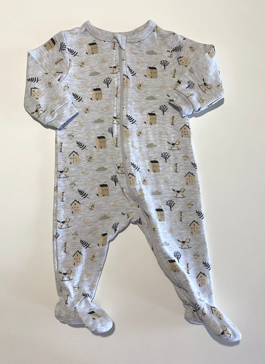 3-6 mois | Pyjama à pattes Roche Ciseaux