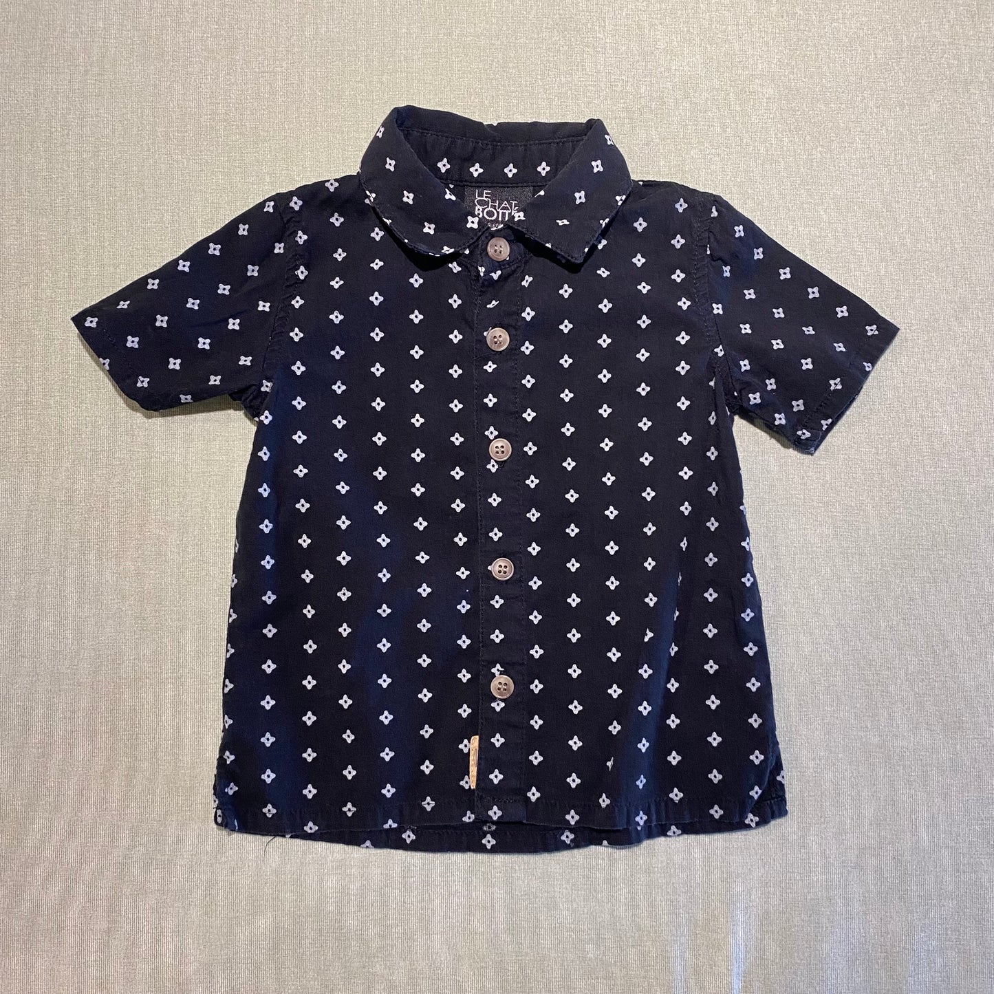 9-12 mois | Chemise Le Chat Botté