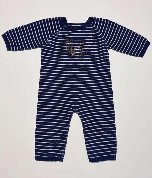 0-3 mois | Combinaison en tricot Bout’chou